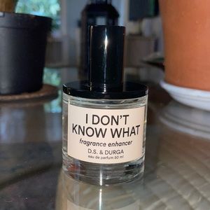 NEW 50ml bottle “I Don’t Know What” scent by DS & DURGA